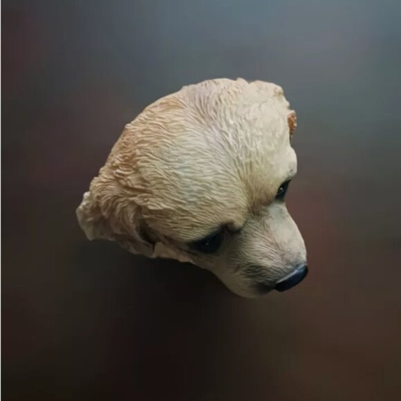 Golden Retriever Figurine Sitting Dog Nicely Detailed Statue Resin 6” Tall - Picture 11 of 12